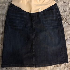Joe’s Jeans denim maternity skirt size medium